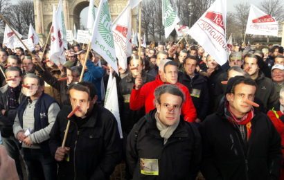 Les agriculteurs rappellent à E. Macron ses promesses de campagne