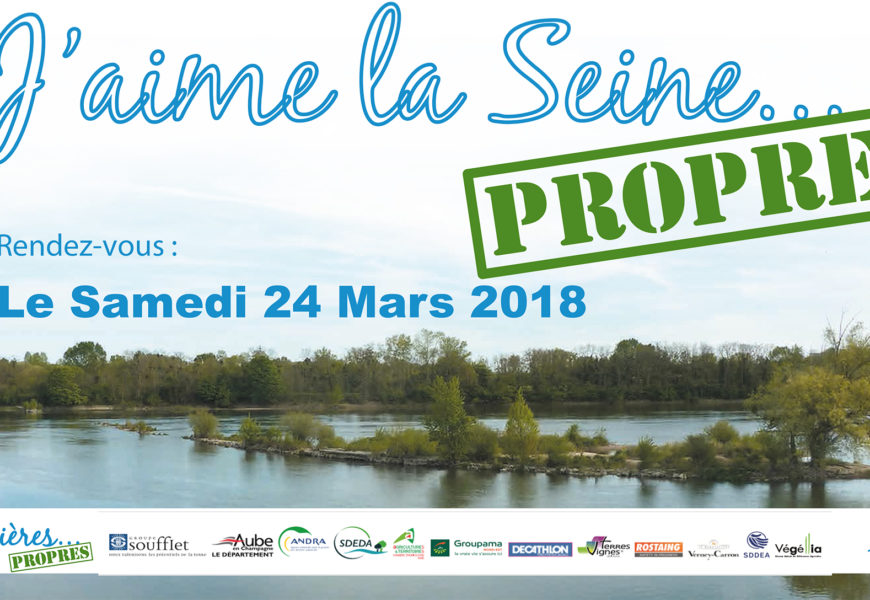 Rendez-vous le 24 mars pour rendre sa beauté à la Seine !