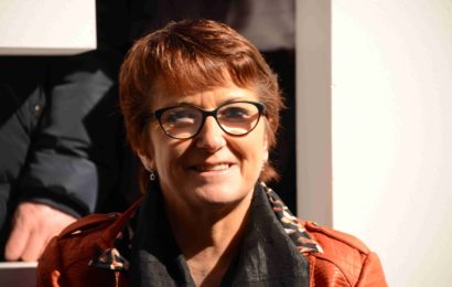 Christiane Lambert dans le Barrois le 11 février