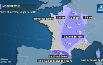 La neige attendue dans l’Aube