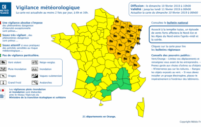 Vent violent : l’Aube placée en vigilance orange