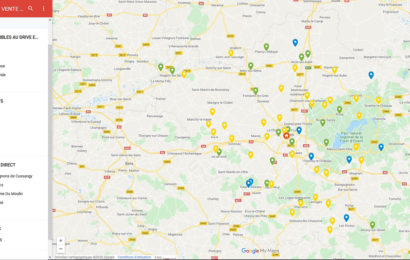 Une carte pour géolocaliser les producteurs aubois