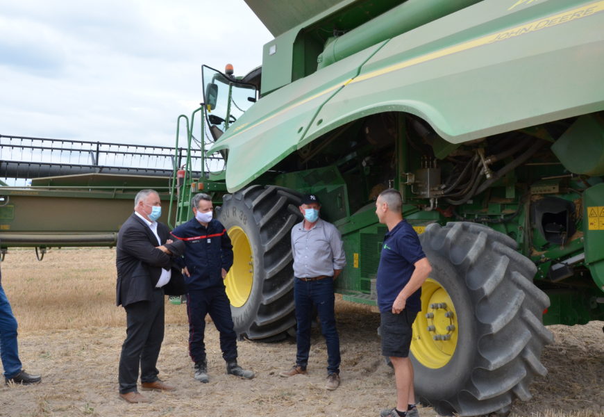 Feux de récolte : les pompiers alertent