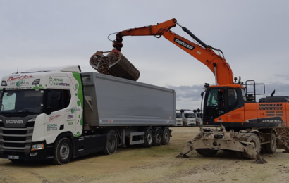 Les camions Féron roulent à la betterave