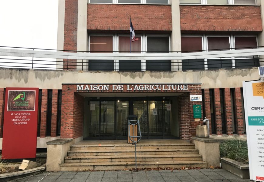 Maison de l’Agriculture : les premiers services sont partis