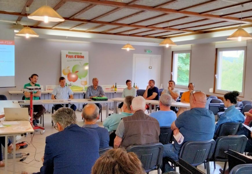 Valoriser les jus de pommes et  les cidres du Pays d’Othe par une IGP