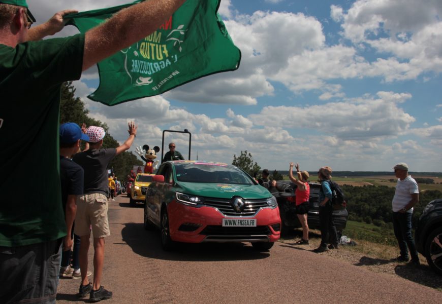 Le Tour de France pédale  pour l’agriculture