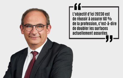 « Assurance climatique : doubler  les surfaces assurées »