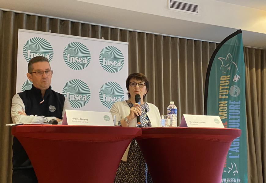 Les chantiers de la FNSEA pour 2023