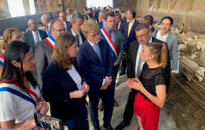 Marc Fesneau visite les lycées agricoles de l’Aube