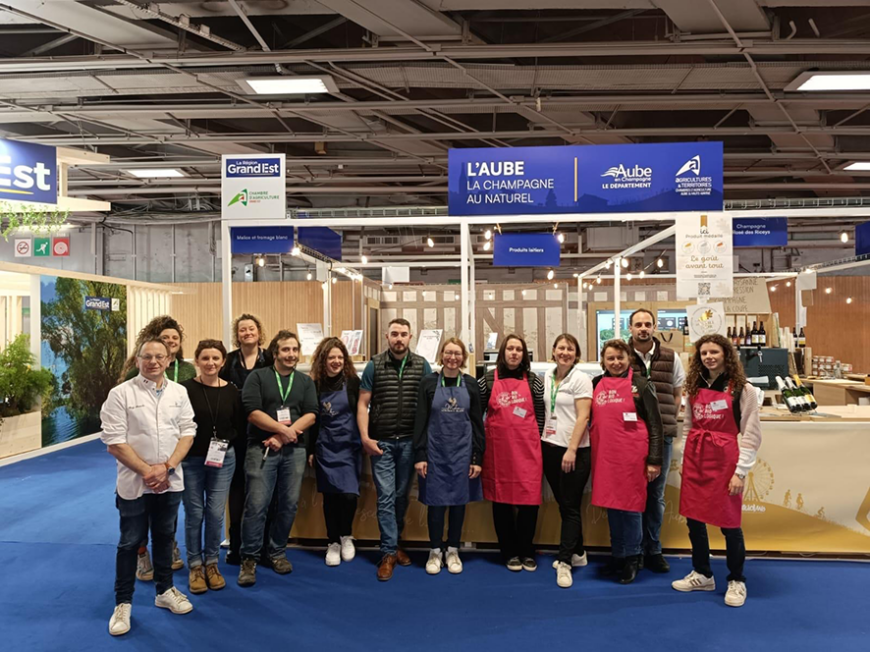L’Aube en grandes pompes  au Salon de l’Agriculture