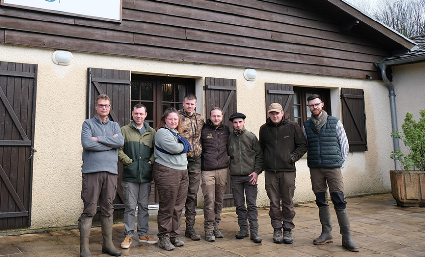 Ils veulent faire du monde  de la chasse leur métier
